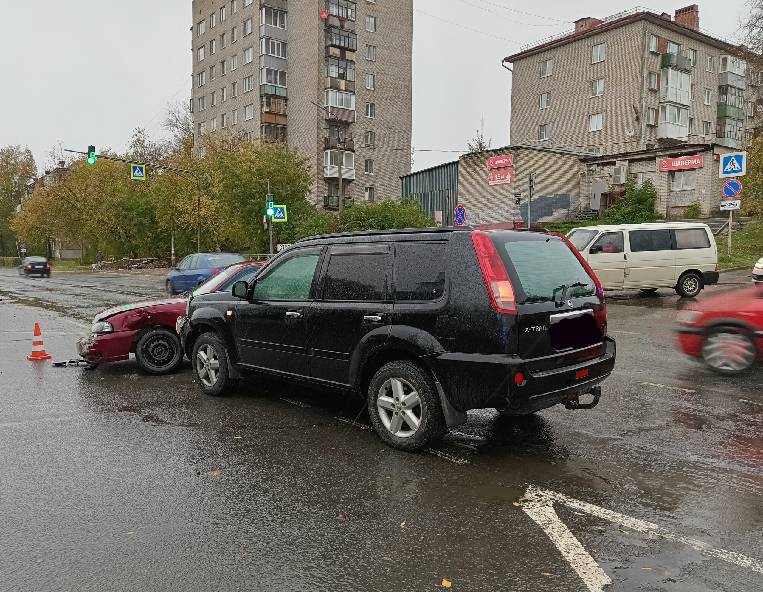 Трёхлетняя девочка получила травмы при столкновении иномарок в Череповце